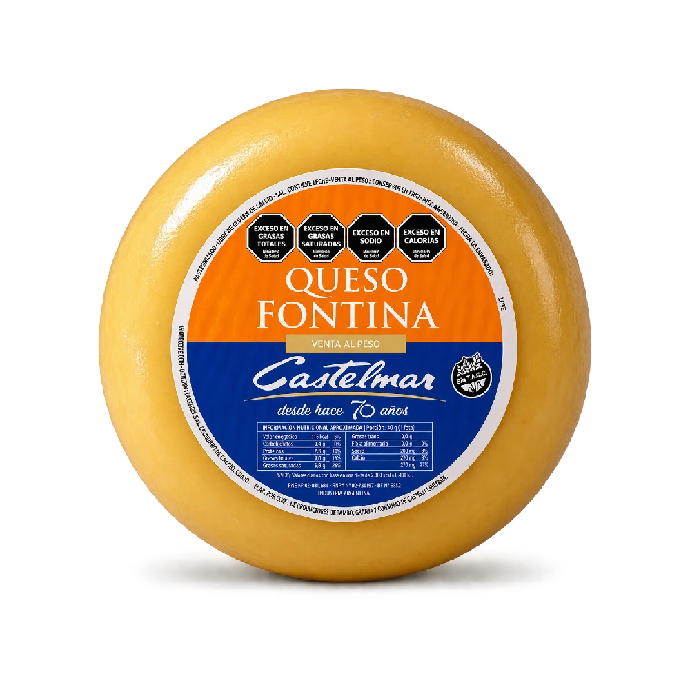 queso fontina castelmar queso fontina castelmar